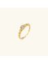 Zennie Beaded Gold Ring