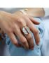 Celeste Gold Disc Ring