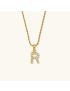 Celeste Initial Diamond Necklace
