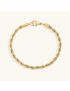 Aurora Gold Rope Bracelet