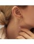 Celeste Twist Hoop Earrings