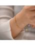 Infinity Embrace Gold Bracelet