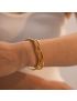 Harmony Gold Cuff Bracelet