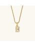 Celeste Initial Diamond Necklace