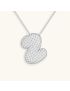 Radiant Initial Pendant Necklace