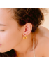 Eternal Love Heart Hoops