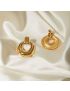 Valen Gold Knot Earrings