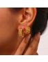 Aurora Woven Cascade Earrings