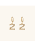 Aimee Initial Earrings