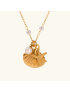 Oceana Pearl Charm Necklace