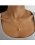Ember Heart Gold Necklace
