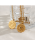 Nova Compass Gold Necklace