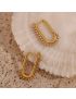 Celeste Sparkling Hoop Earrings