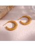 Vera Spiral Hoop Earrings