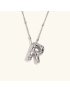 Airy Letter - Gold Initial Necklace