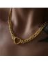 Heart Whisper - Gold Choker Necklace