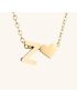 Heartfelt Initial - Gold Letter Necklace