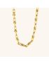 Golden Flow - Linked Chain Necklace