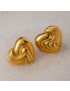Seraphina Wavy Heart Earrings