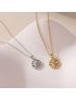 Celestial Compass Pendant Necklace