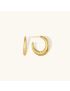 Vera Spiral Hoop Earrings