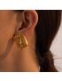 Aurora Statement Gold Earrings