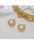 Camille Twisted Hoop Earrings