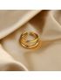 Lira Dual Band Ring