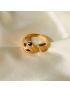 Aurelia - Gold-Plated Heart Ring