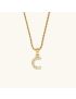 Celeste Initial Diamond Necklace