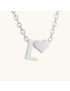 Heartfelt Initial - Gold Letter Necklace