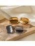Aurora Gold Stud Earrings