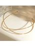 Nexus Open-Ended Gold Choker