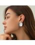 Luxe Allure - Minimalist Geometric Stud Earrings