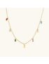 Josephine - Multicolored Gemstone Necklace