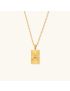 Radiant Horizon Gold Necklace