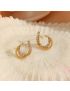 Aurora Gold Accent Earrings
