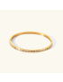 Radiant Line Gold Bangle