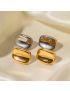 Aurora Gold Stud Earrings