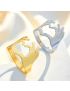 Affinity Hand Gesture Ring - Gold & Silver