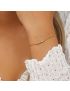 Lira Teardrop - Diamond Gold Bracelet