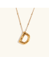 Airy Letter - Gold Initial Necklace