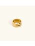 Zele Dual-Tone Band Ring