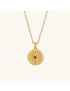 Nova Compass Gold Necklace
