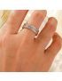 Celesta Dual Row Ring