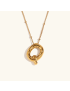 Airy Letter - Gold Initial Necklace