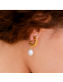 Camille Twisted Pearl Earrings