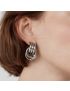 Luna Interlinked Hoop Earrings
