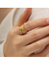 Arden Sculptural Gold Ring