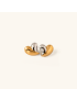 Amara Duo Heart Earrings
